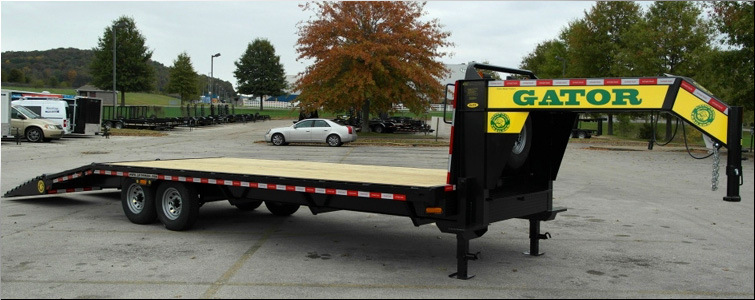 Gooseneck flat bed trailer for sale14k  Oldham County, Kentucky